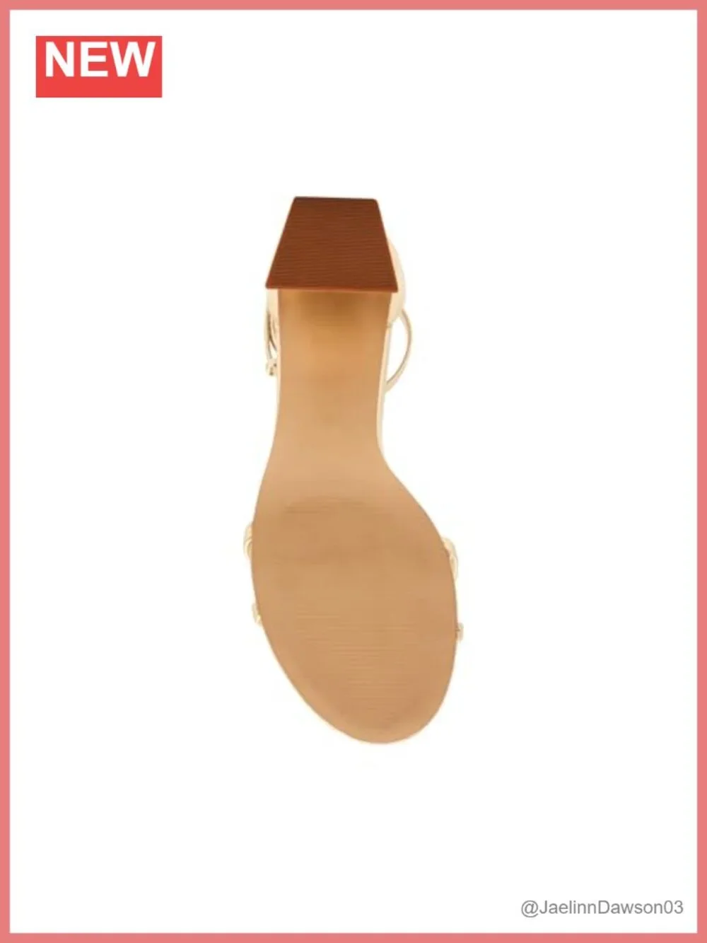 Women's Rae Heeled Sandals Block Heel Ankle Strap Leather